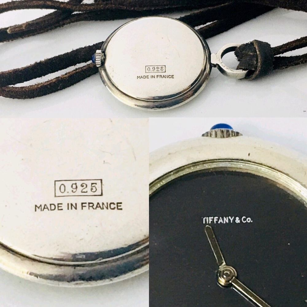 Tiffany & Co. Sterling Silver Pendant Watch - Picture 4 of 7